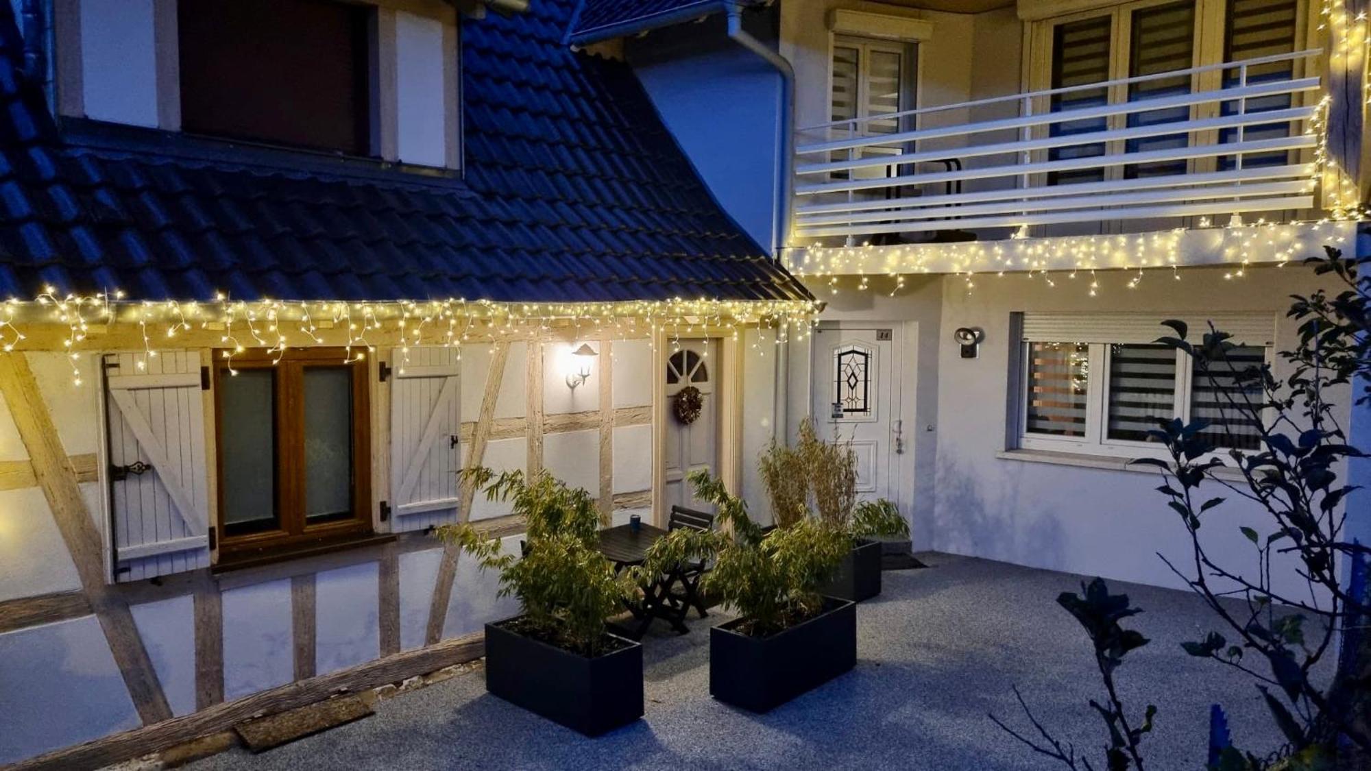 S'Hiesele Petite Maison Alsacienne Typique Ittenheim Exterior foto